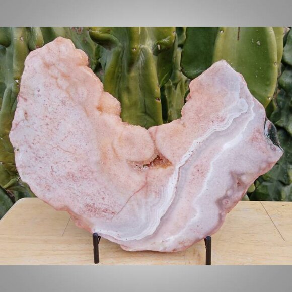 HUGE PINK AMETHYST slab 03 Calmness : trust : happiness - Picture 2 of 12